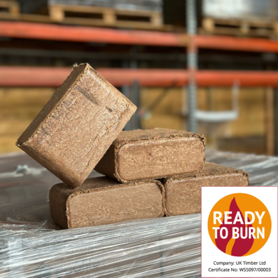Boxed Ecofire HotBrix Hardwood Briquettes - FREE DELIVERY