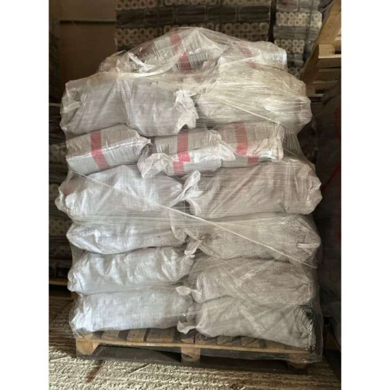 Sacks of Hazelnut Pini Kay Wood Briquettes